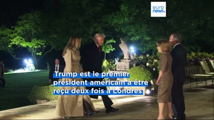 Royaume-Uni : Donald Trump accueilli par la famille royale au château de Windsor