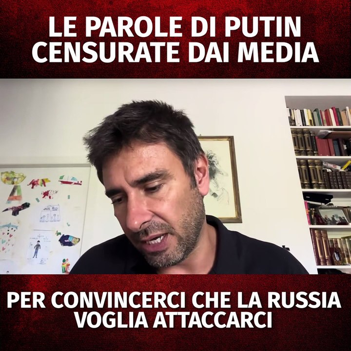 Di Battista - Le parole di Putin censurate dai media (19.09.25)
