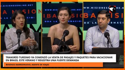 TransRío Turismo ya comenzó la venta de pasajes y paquetes para vacacionar en Brasil este verano