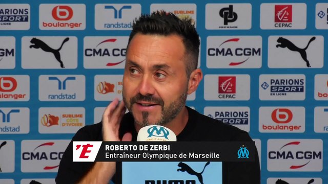 Roberto De Zerbi : « J'attends de Greenwood qu'il devienne un joueur complet » - Foot - Ligue 1 - OM