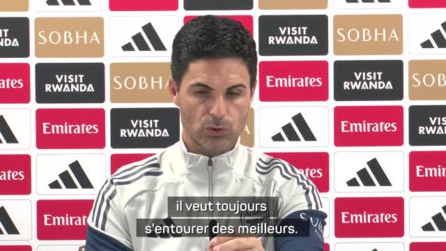 Arsenal - Arteta : "City sera candidat au titre"