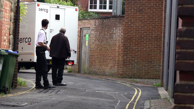 Worthing murder suspect arrives at crown court amid pensioner's death