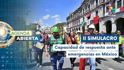 Mexicanos participarán en el simulacro nacional 2025