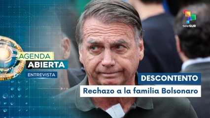 Entrevista | Rechazo a la familia Bolsonaro alcanza récord