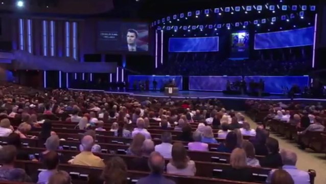 Church gives standing ovation to AI audio clip of Charlie Kirk saying words he never said