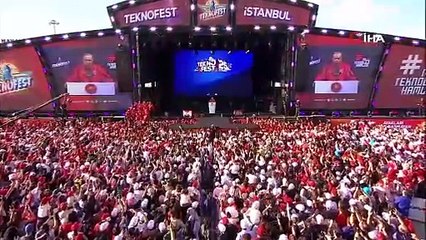 Cumhurbaşkanı Erdoğan: TEKNOFEST küresel bir marka oldu