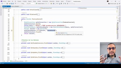 6. Leer Registros de MySQL en C#  DataGridView Paso a Paso
