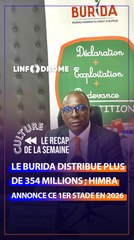 LE BURIDA PAIE 5000 CRÉATEURS; HIMRA ANNONCE SON STADE EN 2025/RECAP