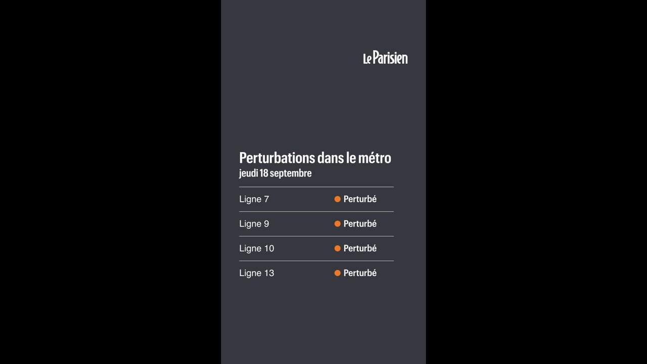 Grève du 18 septembre : les transports fortement perturbés