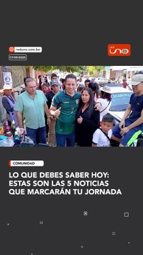 Lo que debes saber hoy: estas son las 5 noticias que marcarán tu jornada