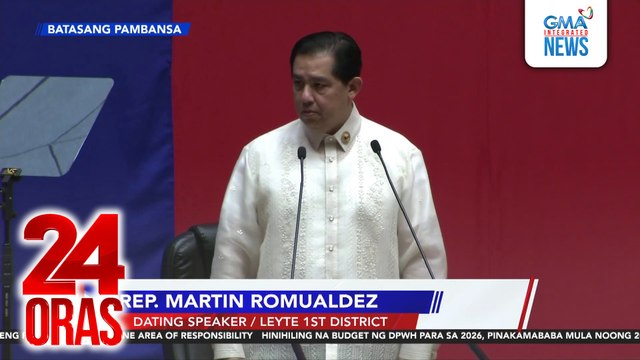 Rep. Martin Romualdez, nagbitiw bilang House speaker; pinalitan ni Rep. Bojie Dy | 24 Oras