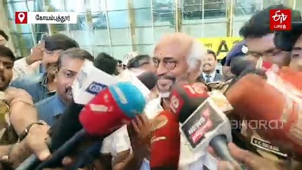 "நோ கமெண்ட்ஸ்" - தவெக விஜய் குறித்த கேள்வியை தவிர்த்த ரஜினி!