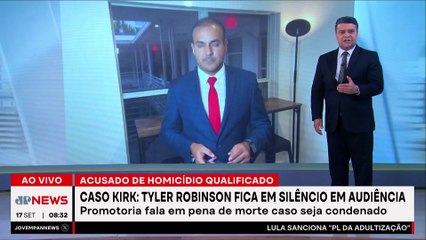 Caso Charlie Kirk: Tyler Robinson é acusado de homicídio e fica em silêncio em audiência