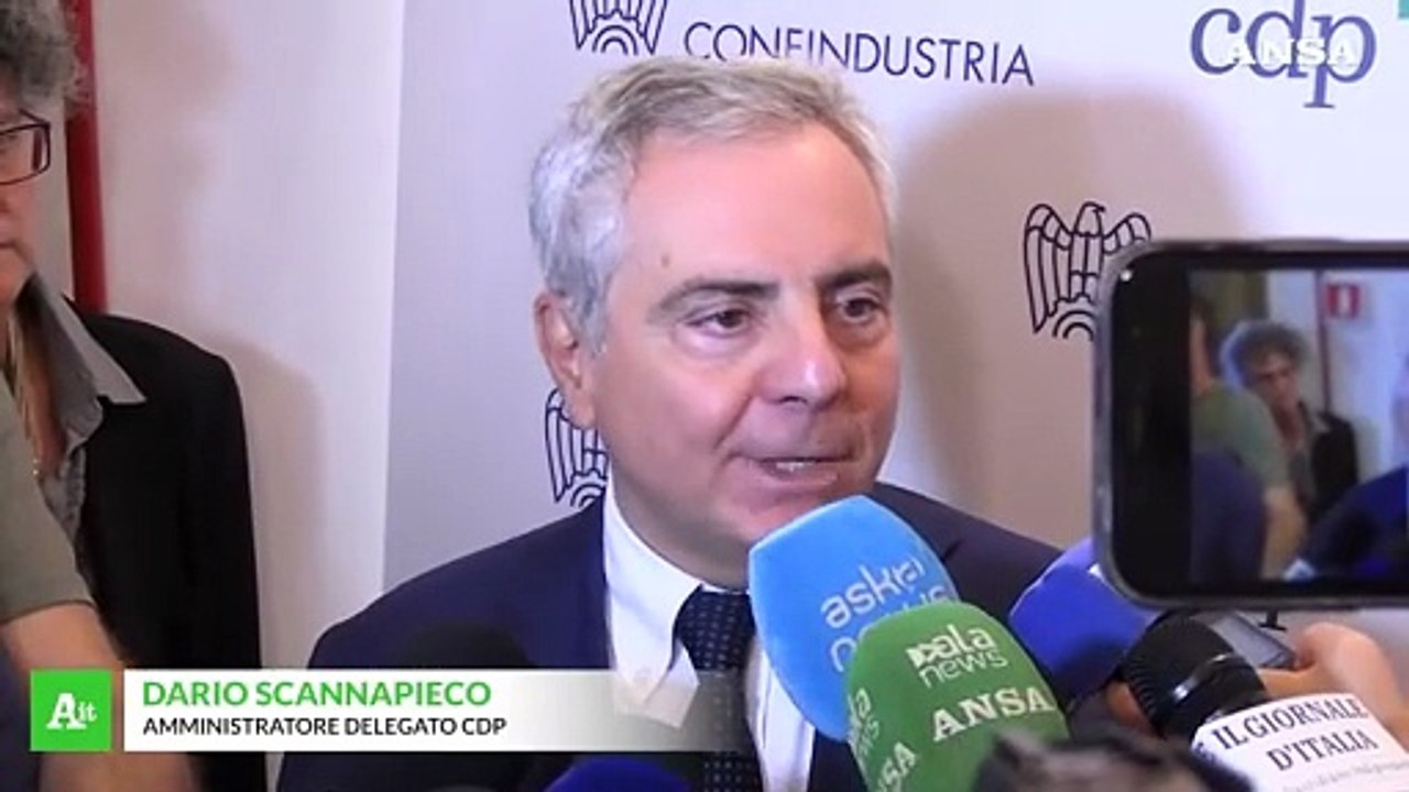 Scannapieco (Cdp), "intesa con Confindustria per far crescere le imprese"