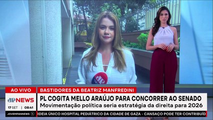 PL cogita Mello Araújo no Senado em 2026, diz Valdemar