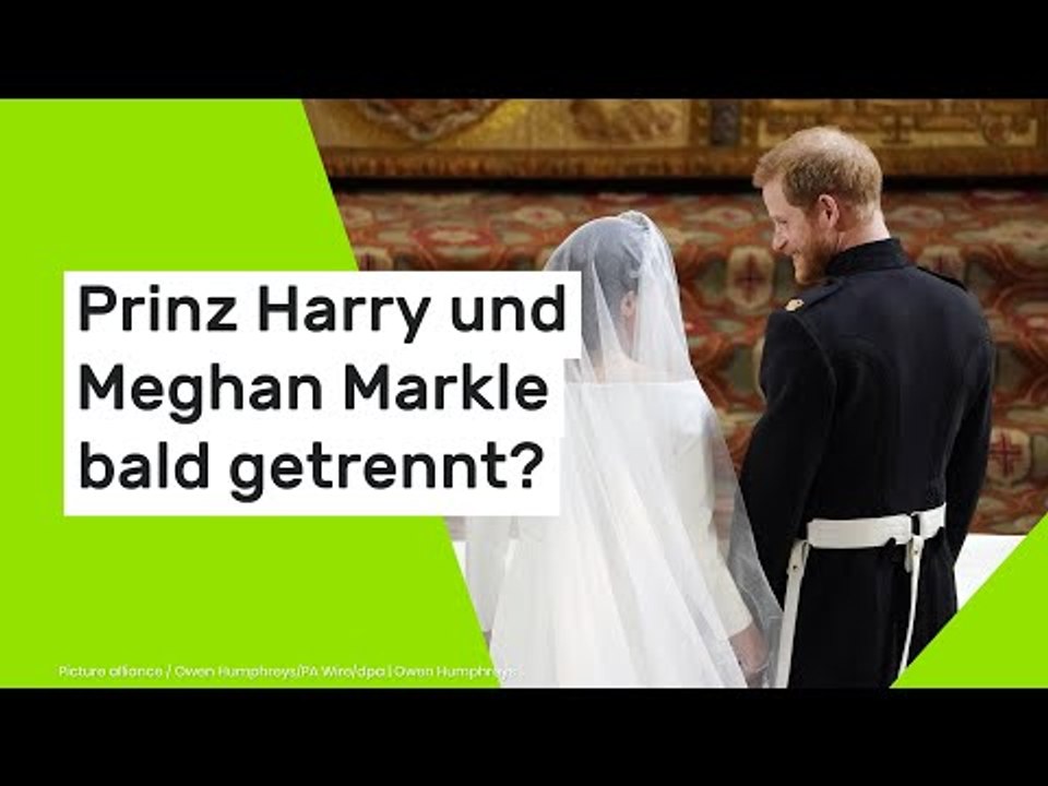 Prinz Harry und Meghan Markle bald getrennt?