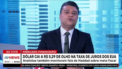 Dólar cai a R$ 5,29 e atinge menor valor em 15 meses; Alan Ghani analisa