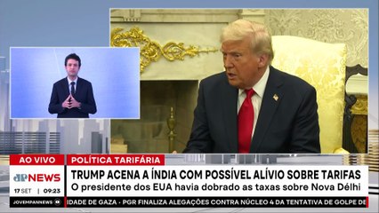 Trump sugere possível alívio de tarifas para a Índia; Alan Ghani analisa