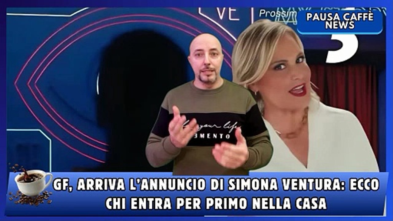 GF, arriva l’annuncio di Simona Ventura ecco chi entra per primo nella Casa