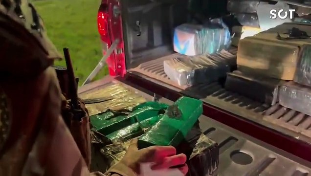 Mais de meia tonelada de maconha é tirada de circulação em operação conjunta da PRF e a GM Cascavel no Paraná