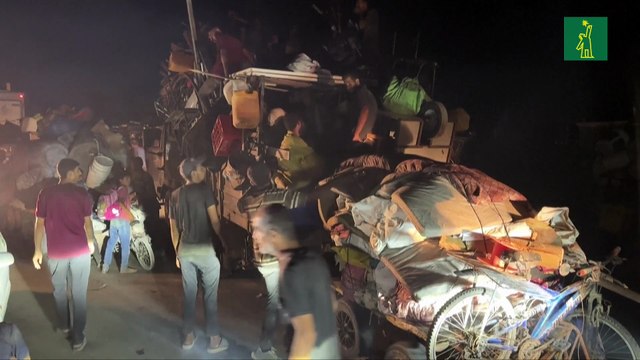 Israel abrirá nueva ruta temporal para acelerar huida de los habitantes de Ciudad de Gaza Gaza, Territorios Palestinos