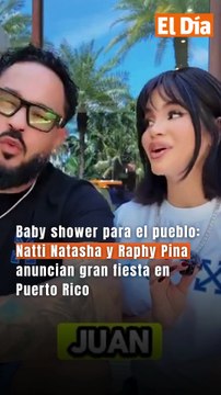 Baby shower para el pueblo: Natti Natasha y Raphy Pina anuncian gran fiesta en Puerto Rico