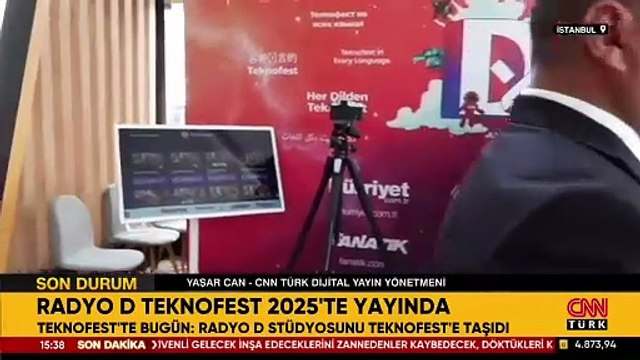 Demirören Medya TEKNOFEST 2025'te: Sanal stüdyo ve yapay zeka ile video kayıt imkanı