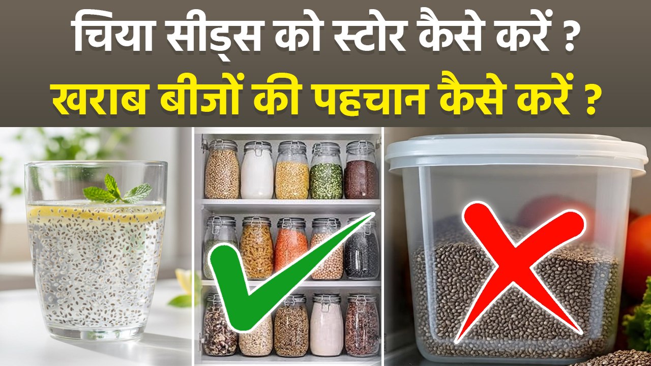 How To Store Chia Seeds: चिया सीड्स को स्टोर कैसे करना चाहिए | Chia Seeds Kab Kharab Ho Jate Hai