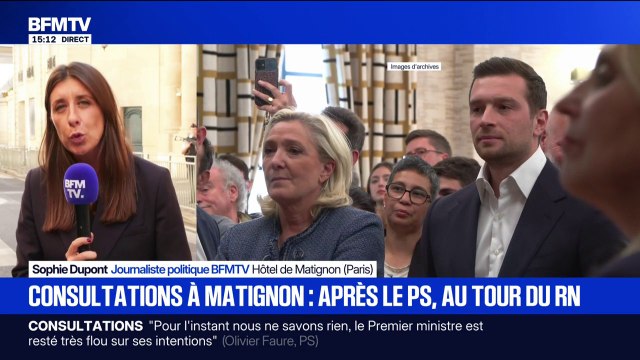 Consultations à Matignon: Après avoir reçu le Parti socialiste, Sébastien Lecornu va recevoir le Rassemblement National