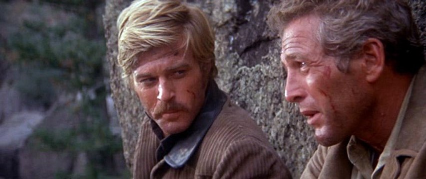 Butch Cassidy y Sundance Kid (1969) - ¡No sé nadar!