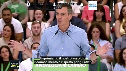 Pedro Sánchez ha incitato i manifestanti pro Palestina a fermare la Vuelta?