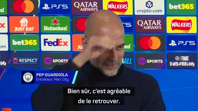 Man. City - Guardiola a hâte de retrouver De Bruyne mais "après le match !"