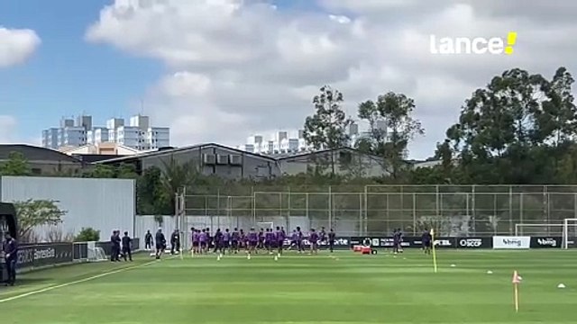 Corinthians realiza treino aberto no CT Dr Joaquim Grava.