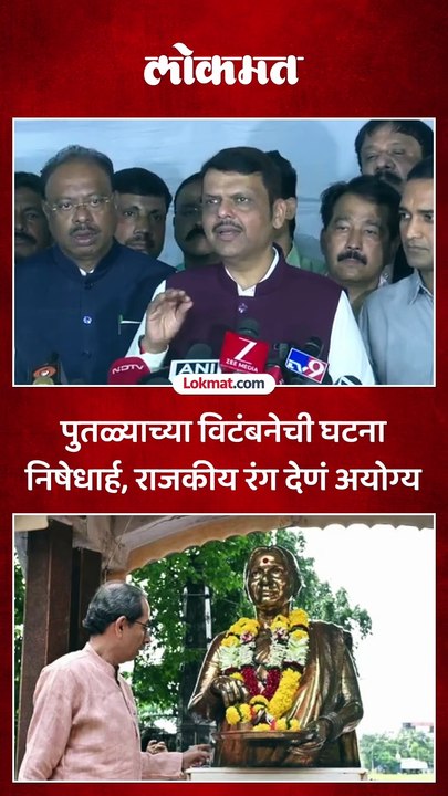 मीनाताईंच्या पुतळ्याची विटंबनेचं प्रकरण, मुख्यमंत्री देवेंद्र फडणवीस काय म्हणाले?
