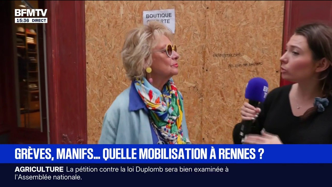 18 septembre: "On est très attentiste et très vigilant", confie Laurence Tallandier, commerçante à Rennes