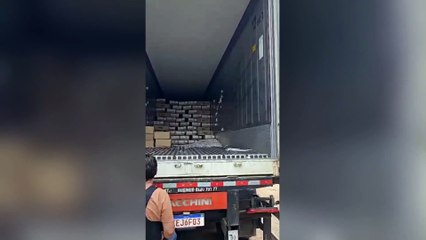 Carga de carnes roubada é recuperada na Grande Curitiba