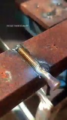 Brilliant idea of old welder facing big gap in thin metal #shorts #welding #welder #fabrication - Welding Trick