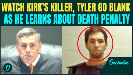 VIDEO: Moment Kirk's Killer, Tyler Robinson Hears ‘DEATH PENALTY’; SHOCKING Reaction Stuns Court