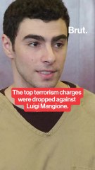 Terrorism charges dropped against Luigi Mangione.