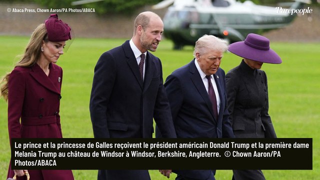 Kate Middleton et le prince William très élégants pour accueillir le couple présidentiel américain