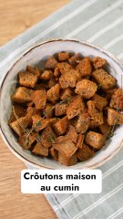 croutons maison au cumin
