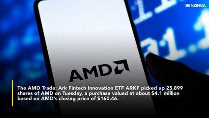 Cathie Wood's Reshuffle Tuesday- Loads Up On AMD, Figma And Bullish, Trims Tempus AI