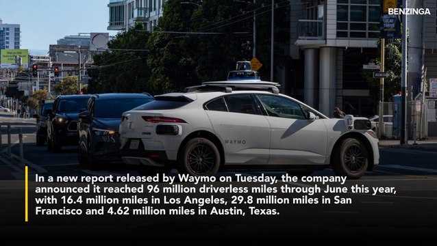 Tesla Robotaxi Rival Waymo Reaches 96 Million Driverless Miles As Robotaxi Race Heats Up