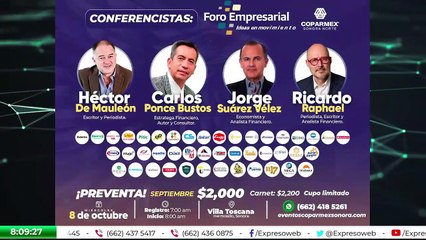 Foro Empresarial Ideas en Movimiento 2025 | Jóvenes Coparmex Sonora