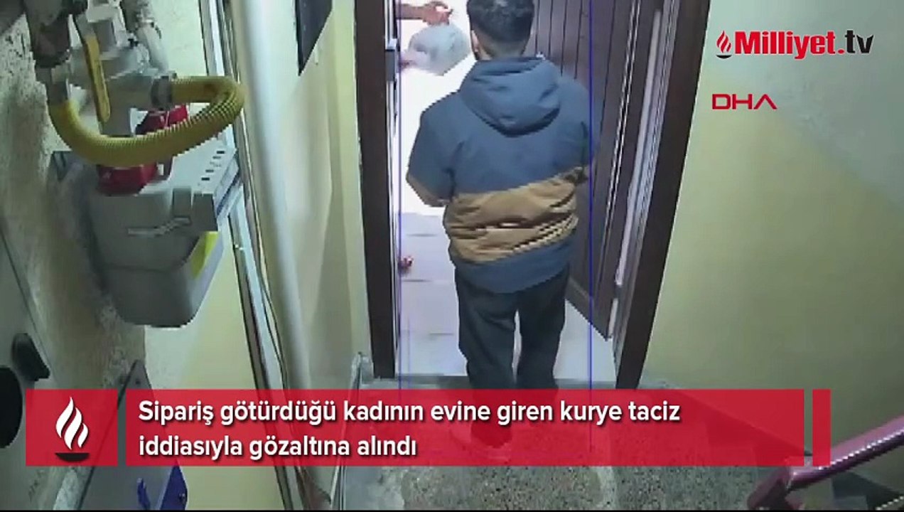 Sipariş tesliminde taciz iddiası! Sipariş götürdüğü kadının evine girmeye çalıştı