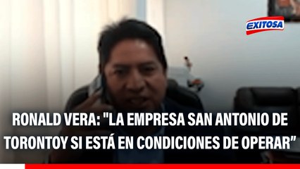 Machu Picchu: Alcalde de Urubamba asegura que empresa San Antonio de Torontoy está en condiciones de operar