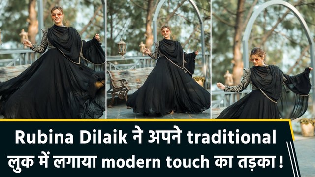 Rubina Dilaik ने traditional outfit में शेयर की beautiful तस्वीरें, फैंस बोले- Himalayan beauty
