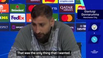 Man City 'the only club I wanted' - Donnarumma