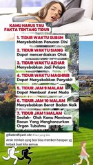 fakta dan mitos tentang tidur kita #quotes