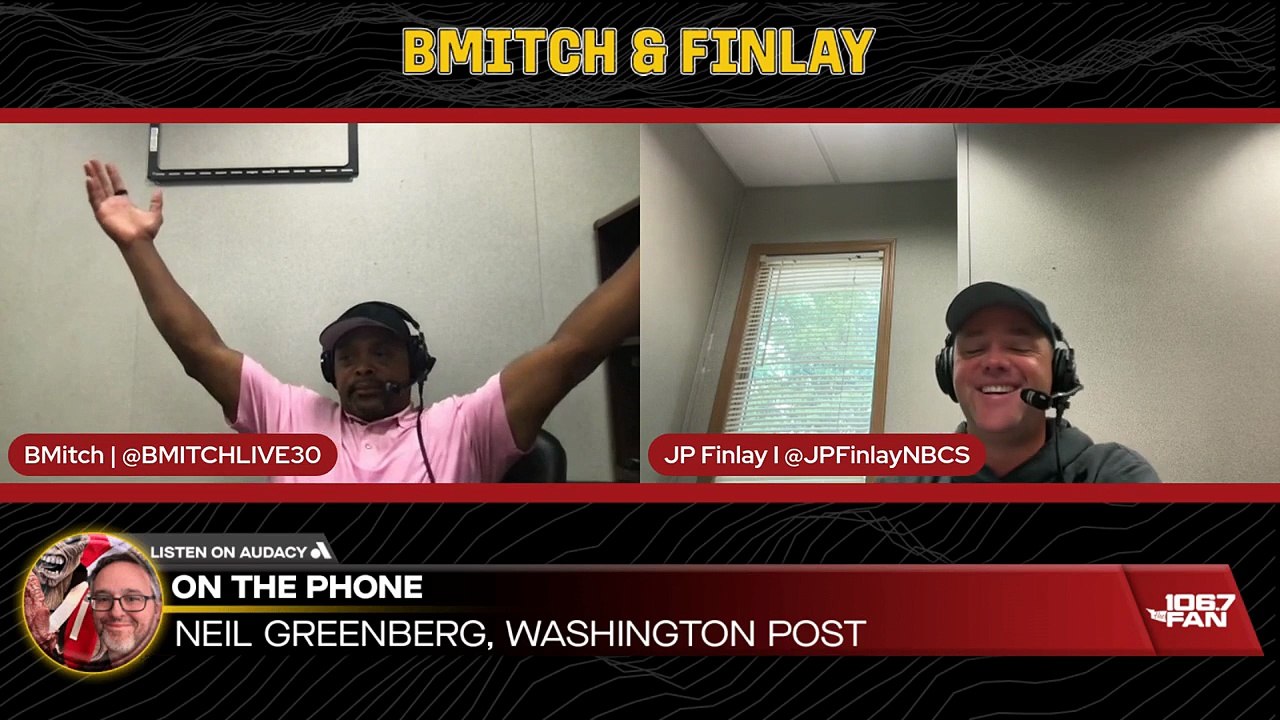 Where Do Commanders Rank In Neil Greenberg's Power Rankings? I BMitch & Finlay